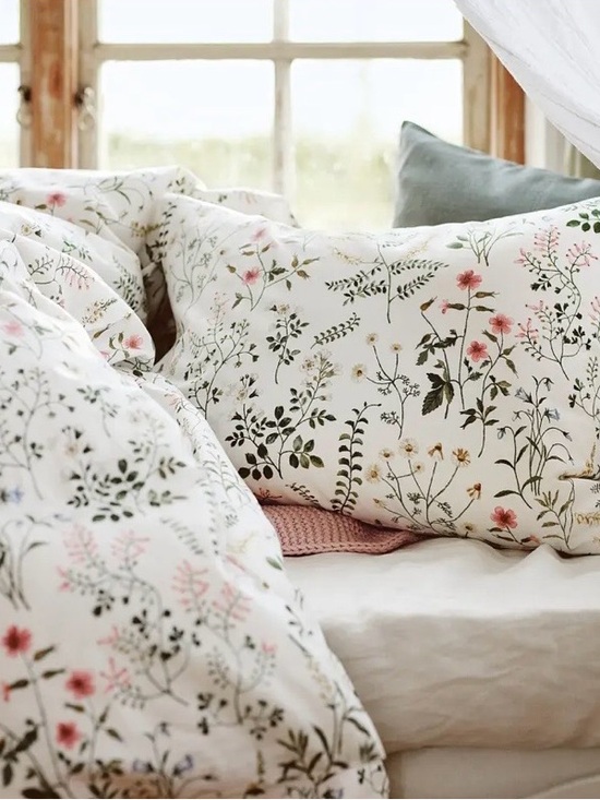 IKEA Other - IKEA TIMJANSMOTT Bedding Set Full/Queen